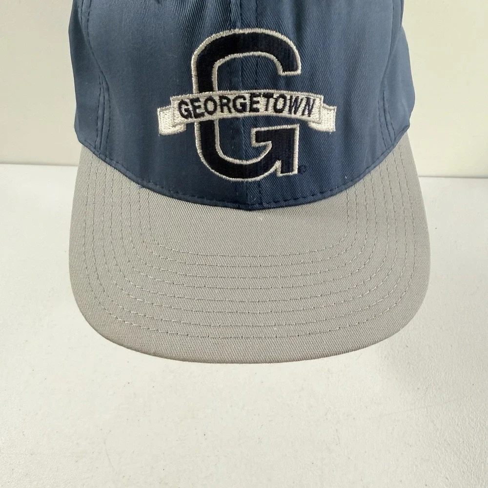 Vintage Georgetown Hoya's Paramount P Embroidered SnapBack Adjustable Hat Cap‎